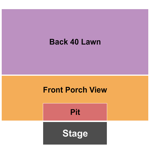 Morris Farm Next Event Seating Chart
