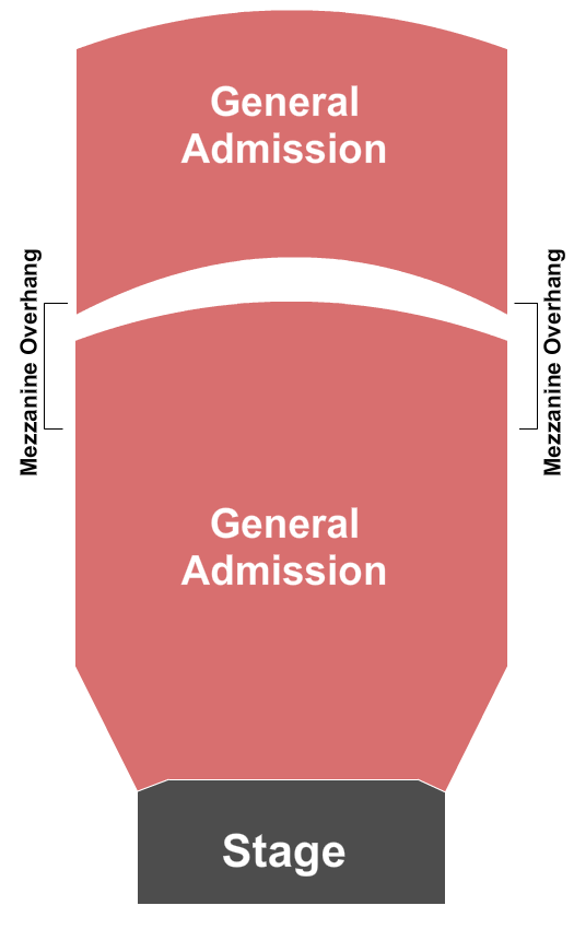 seating chart for Morrison Center For The Performing Arts - General Admission - eventticketscenter.com
