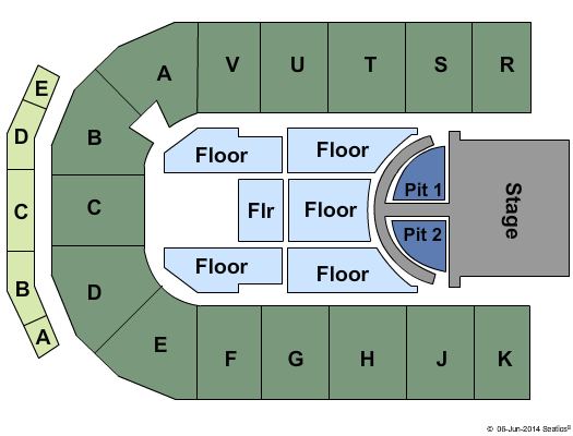 Moose Jaw Events Centre Brad Paisley Seating Chart