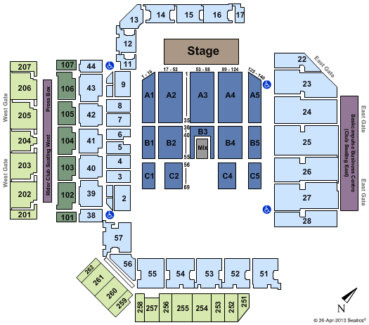 Mosaic Stadium At Taylor Field Paul McCartney Seating Chart