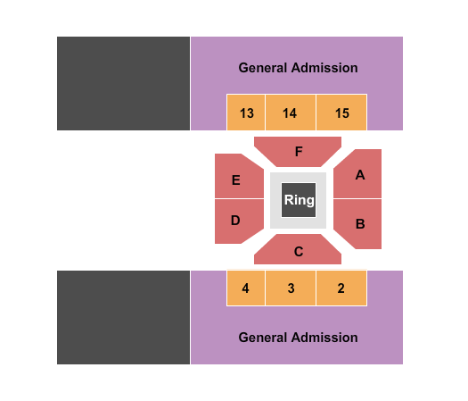 Marshall Health Network Arena Toughman Seating Chart