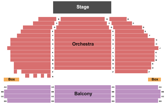 Mountain View Center For The Performing Arts End Stage Seating Chart