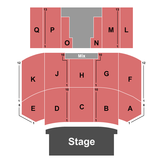 Mt. Horeb United Methodist Church Endstage Seating Chart