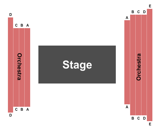 Seating chart for Mulitz-Gudelsky Theatre Lab at Olney Theatre Center