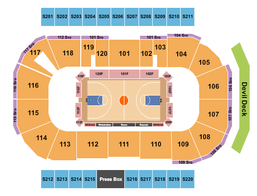 Mullett Arena Basketball - Globetrotters Seating Chart