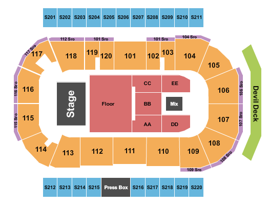 Mullett Arena Billy Currington Seating Chart