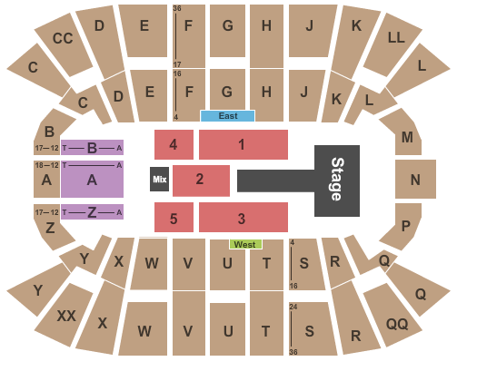 Mullins Center Casting Crowns Seating Chart