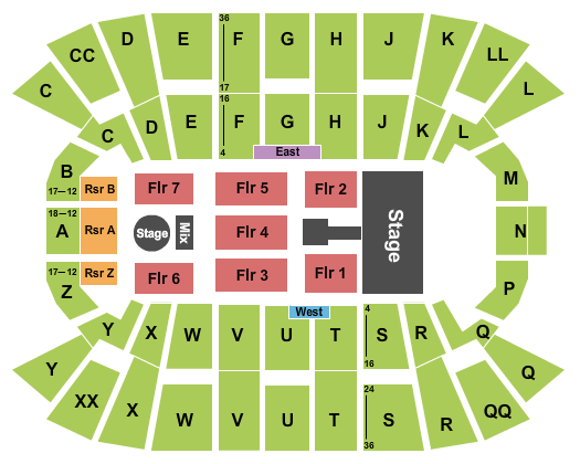 Mullins Center Chris Tomlin Seating Chart