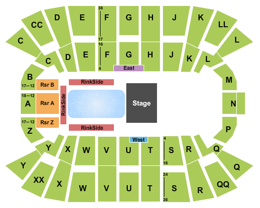 Mullins Center Cirque Du Soleil Crystal Seating Chart