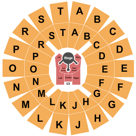 Murphy Center The Judds Seating Chart