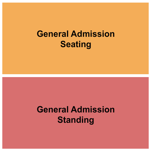 Music Box - San Diego GA Seating/Standing Seating Chart