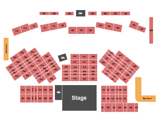 Musikfest Cafe Endstage 2 Seating Chart