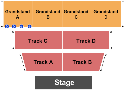 Muskingum County Fairgrounds End Stage Seating Chart