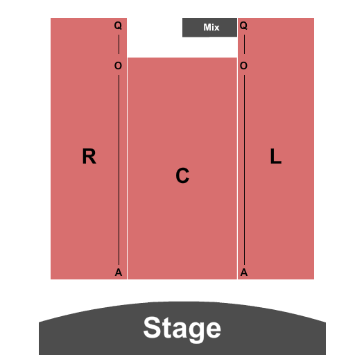 Muskogee's Roxy Theater Seating Chart