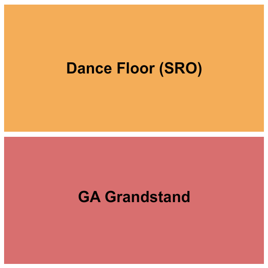 NCW Fairgrounds GA/Dancefloor Seating Chart