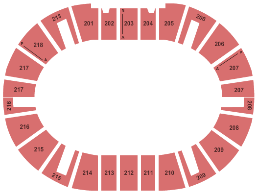 NIU Convocation Center Open Floor Seating Chart