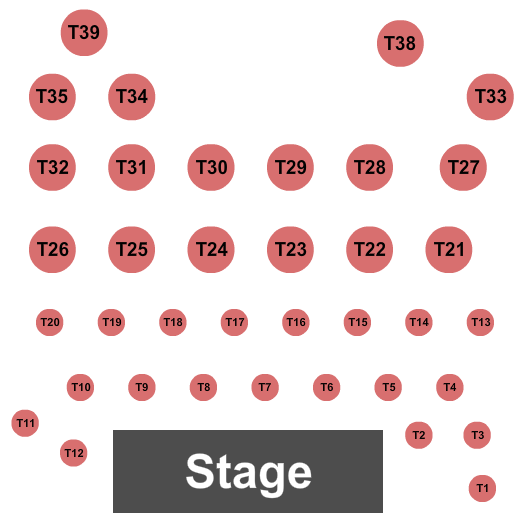 NOMA Black Box at Reilly Arts Center - Ocala Seating Chart