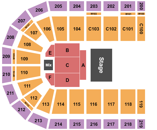 NOW Arena Rahat Fateh Ali Khan Seating Chart