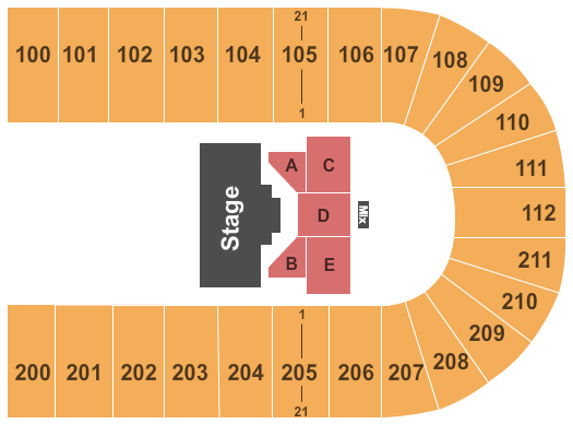 NRG Arena Sesame Street Seating Chart