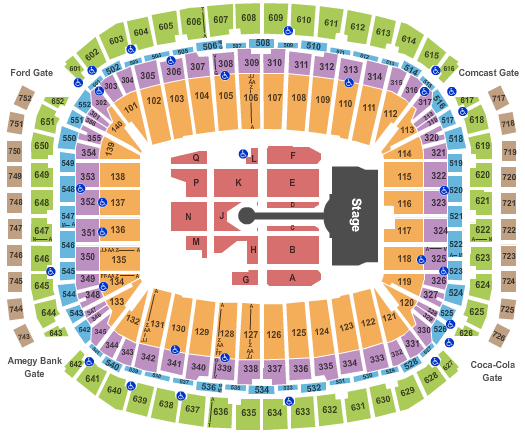NRG Stadium Coldplay Seating Chart