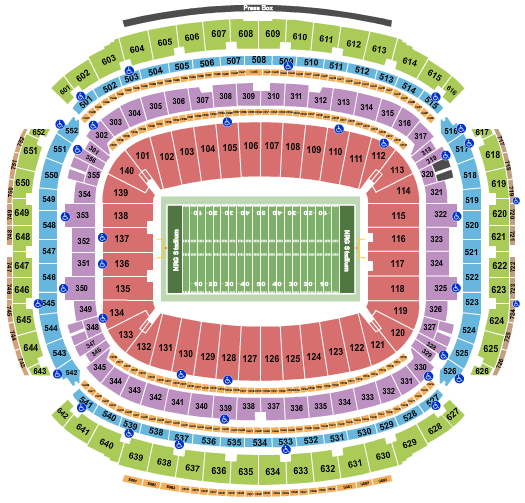 Houston Texans Interactive Seating Chart with Seat Views