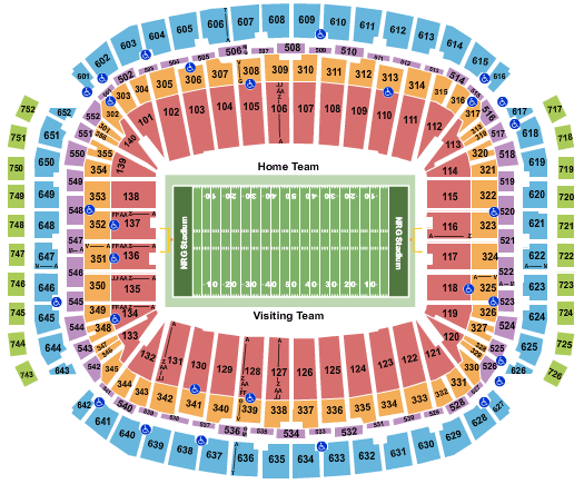 2020 Houston Texans Season Tickets Includes Tickets To All Regular Season Home Games NRG Stadium Houston TX