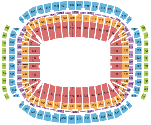 NRG Stadium Open Floor Seating Chart