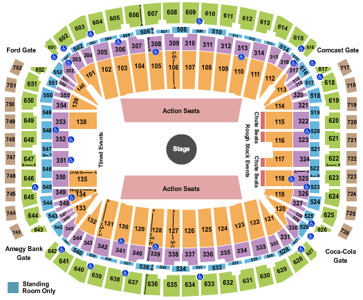 NRG Stadium Rodeo 2 Seating Chart