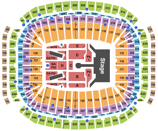 Nrg Stadium Seating Chart For Rodeo