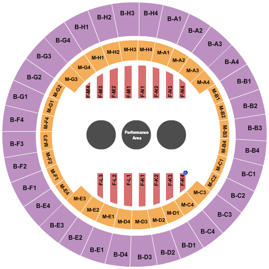 Nashville Municipal Auditorium Shrine Circus Seating Chart