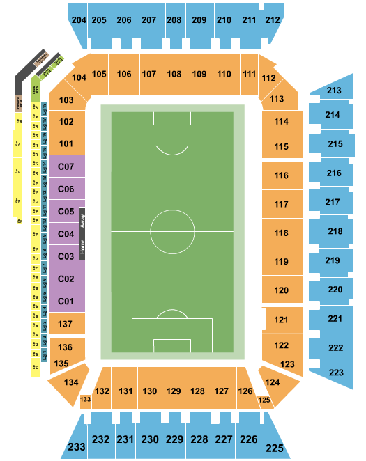 Geodis Park Soccer Seating Chart