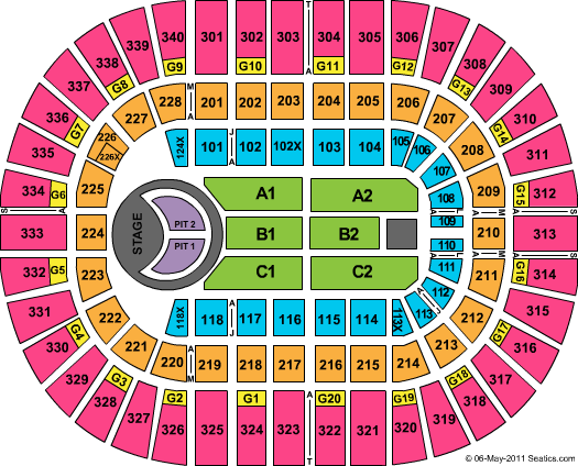 Nassau Veterans Memorial Coliseum Bon Jovi Seating Chart