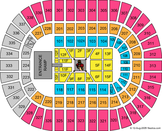 Nassau Veterans Memorial Coliseum Boxing Seating Chart
