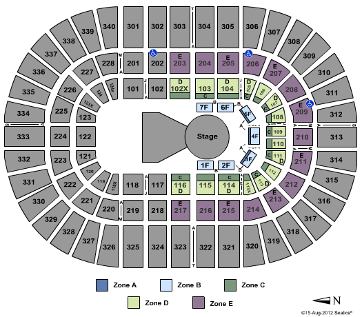 Nassau Veterans Memorial Coliseum Dralion Zone Seating Chart