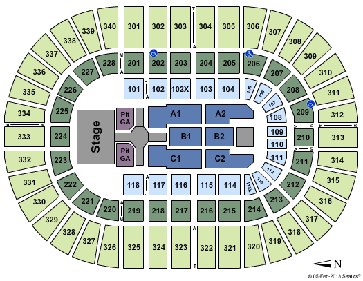 Nassau Veterans Memorial Coliseum Cirque MJ Seating Chart
