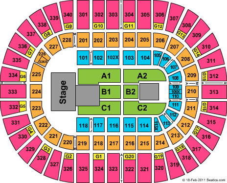 Nassau Veterans Memorial Coliseum Rihanna Seating Chart
