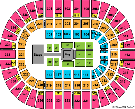 Nassau Veterans Memorial Coliseum Christina Aguilera Seating Chart
