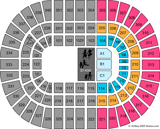 Nassau Veterans Memorial Coliseum The Wiggles Seating Chart
