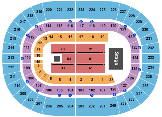 Nassau Veterans Memorial Coliseum Endstage 3 Seating Chart