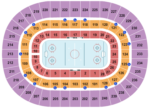 Nassau Veterans Memorial Coliseum Hockey Seating Chart