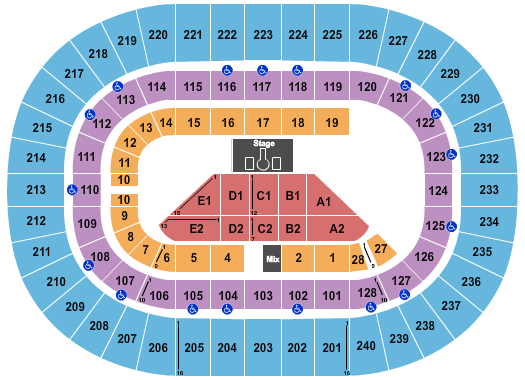 Nassau Veterans Memorial Coliseum Magical Cirque Seating Chart