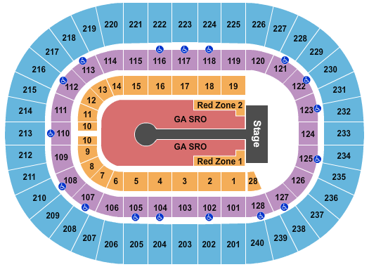 Nassau Veterans Memorial Coliseum U2 Seating Chart