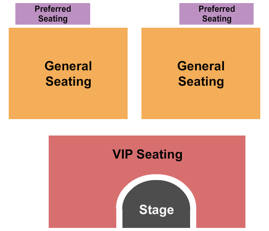 Nate Jackson's Super Funny Comedy Club Seating Chart