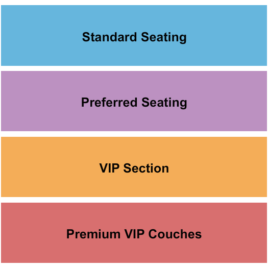 Nathan Burton Magic Show Premium/VIP/Preferred Seating Chart