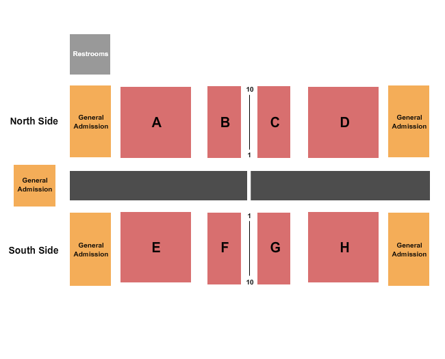 National Peanut Festival Racing Seating Chart