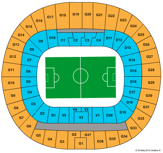 PGE Narodowy Soccer Seating Chart