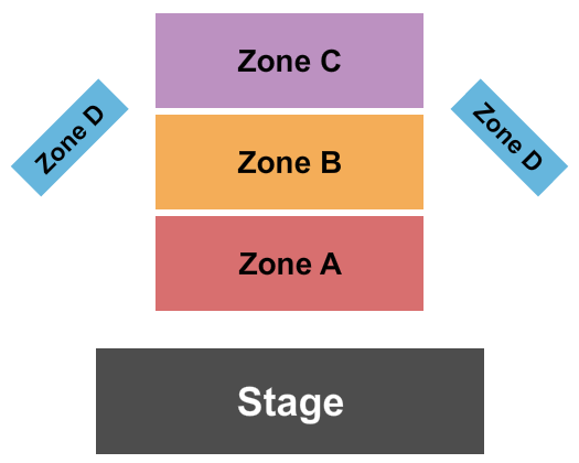 National Underground Railroad Freedom Center Zone A/B/C/D Seating Chart