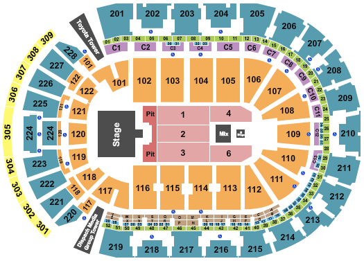 Nationwide Arena Dierks Bentley 2022 Seating Chart