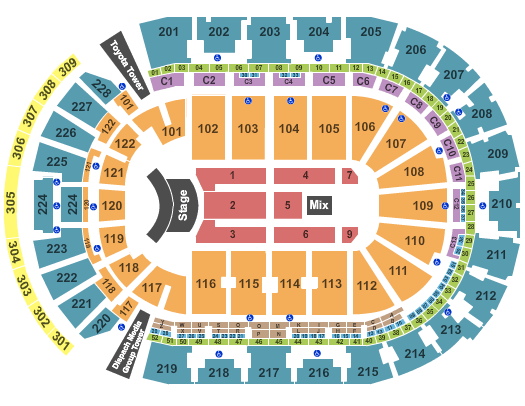 Nationwide Arena Ed Sheeran Seating Chart
