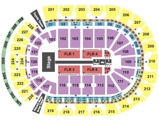 Nationwide Arena Fall Out Boy Seating Chart